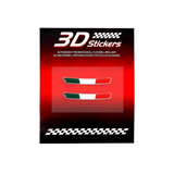 3D Sticker Italia per Leva del Cambio Alfa Giulia e Stelvio, Set da 2