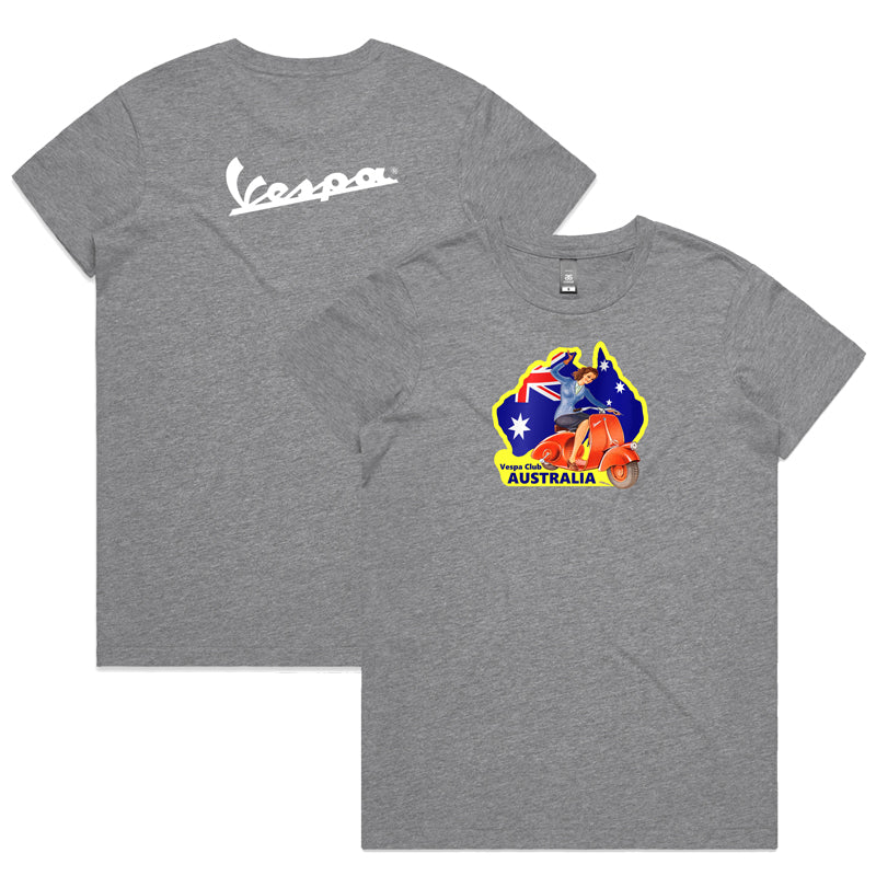 VESPA GIRL - WOMENS TEE