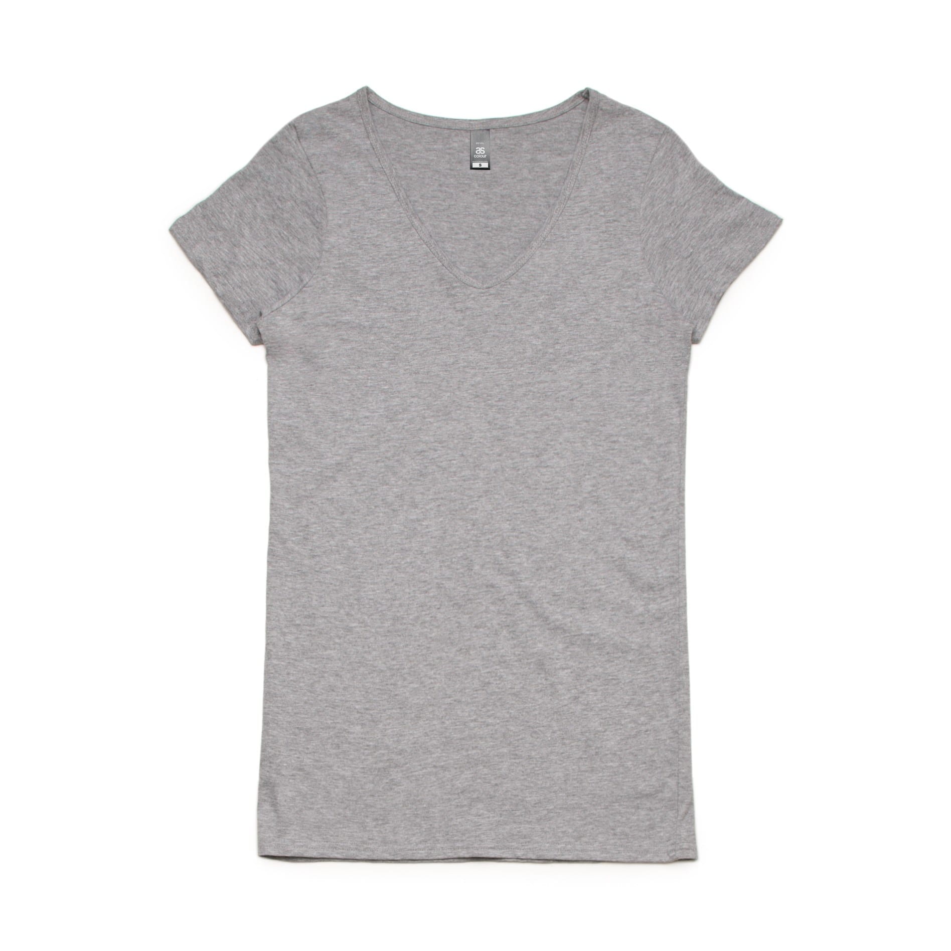 Wo's Bevel V-Neck Tee - 4010
