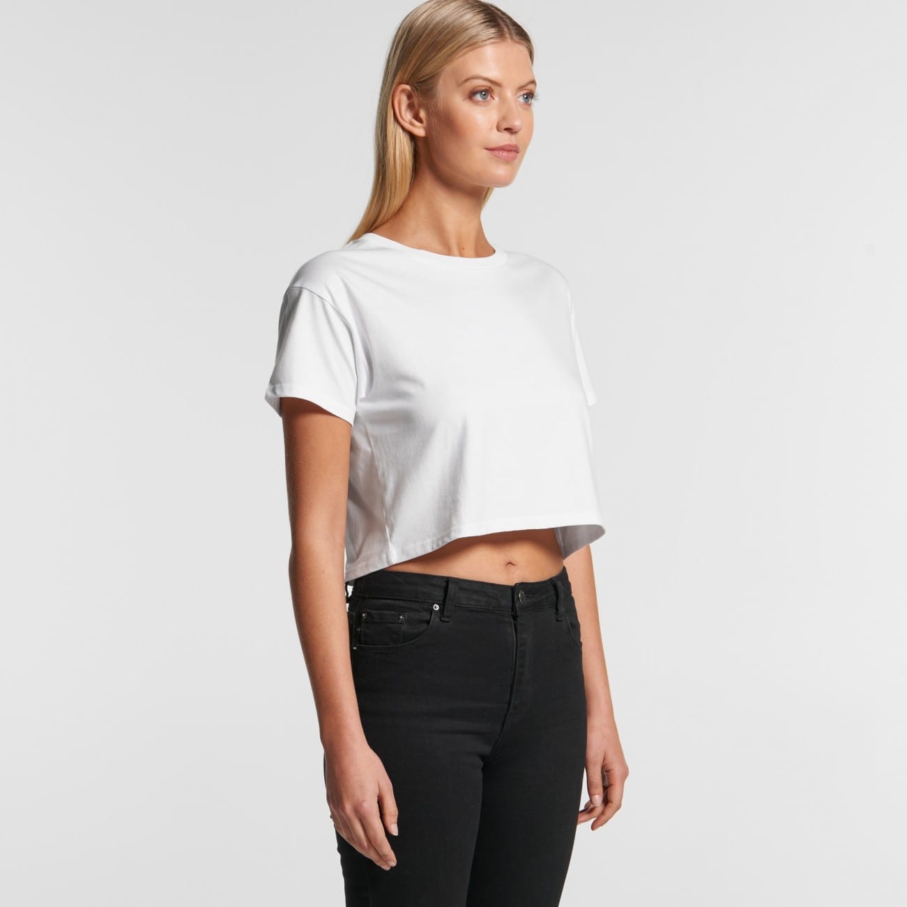 Wo's Crop Tee - 4062
