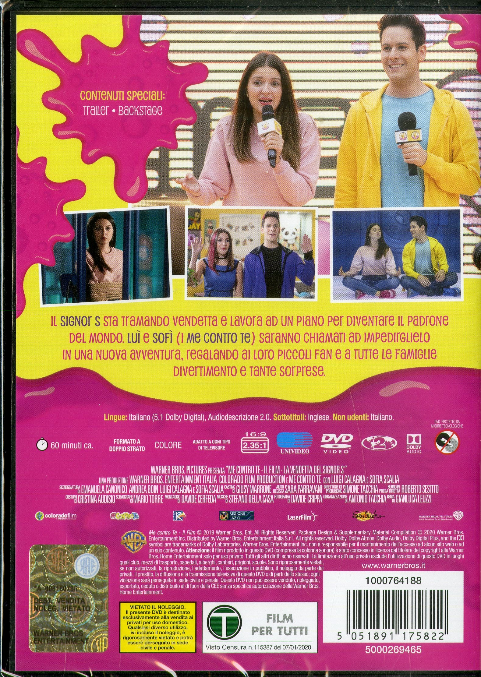 Me Contro Te Il Film - La Vendetta Del Signor S