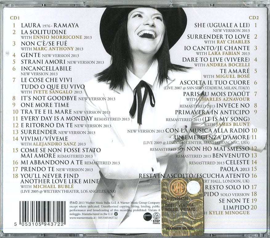 LAURA PAUSINI  - 20 The Greatest Hits ( 2 CD )