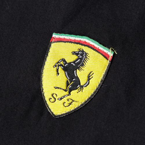 FERRARI LONG SLEEVE SHIRT BLACK