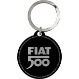 Keyring-round: Fiat 500