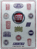 Large Sign: Fiat Logo Evolution