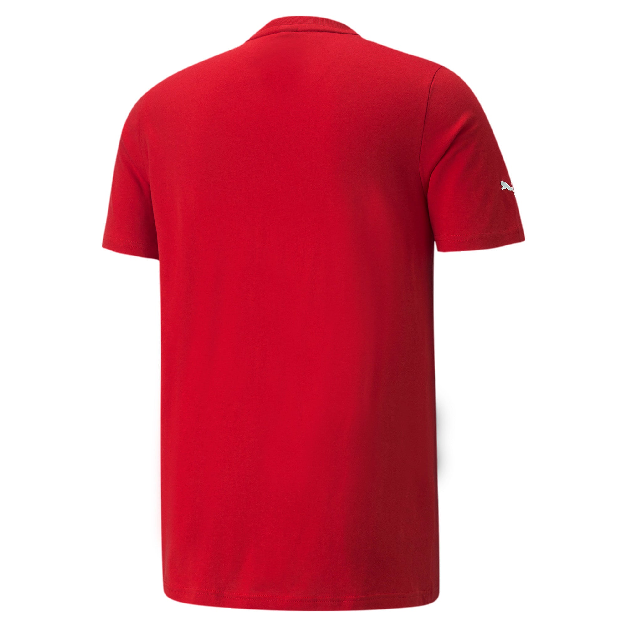 FERRARI PUMA MENS BIG SHIELD T-SHIRT RED
