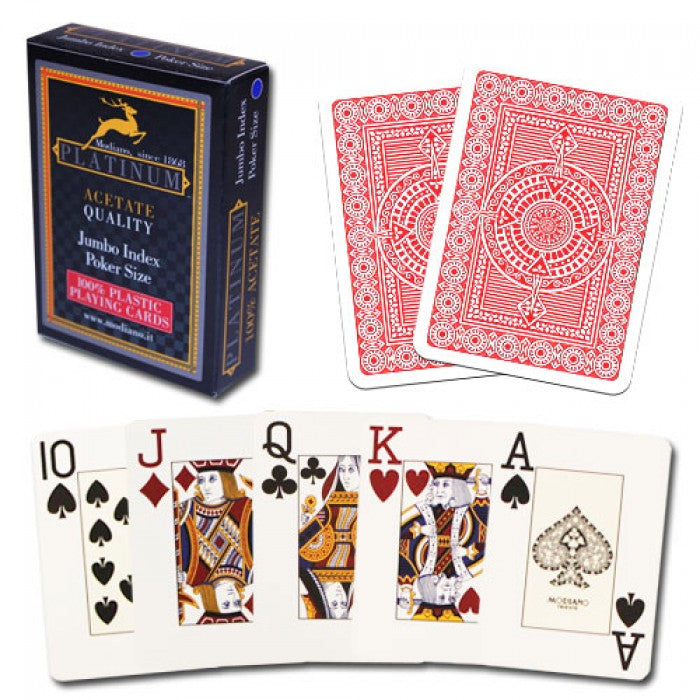 MODIANO TEXAS POKER CARDS ASSORTED