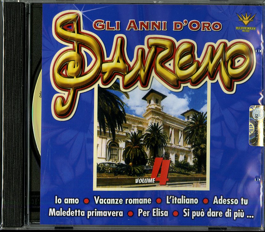 VARIOUS - FESTIVAL DI SANREMO  GLI ANNI D ORO VOL 4