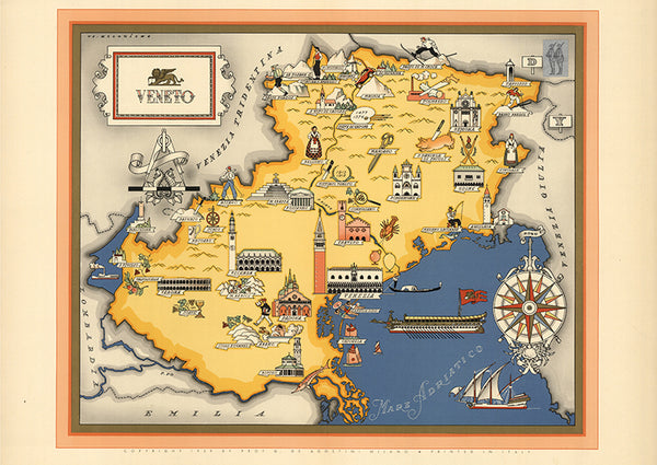 Veneto Map 1941 – Forza Italia