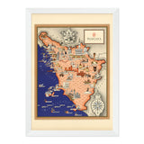 Toscana Map 1941