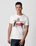 Alfa Romeo Mens T-Shirt Anniversario Bianca