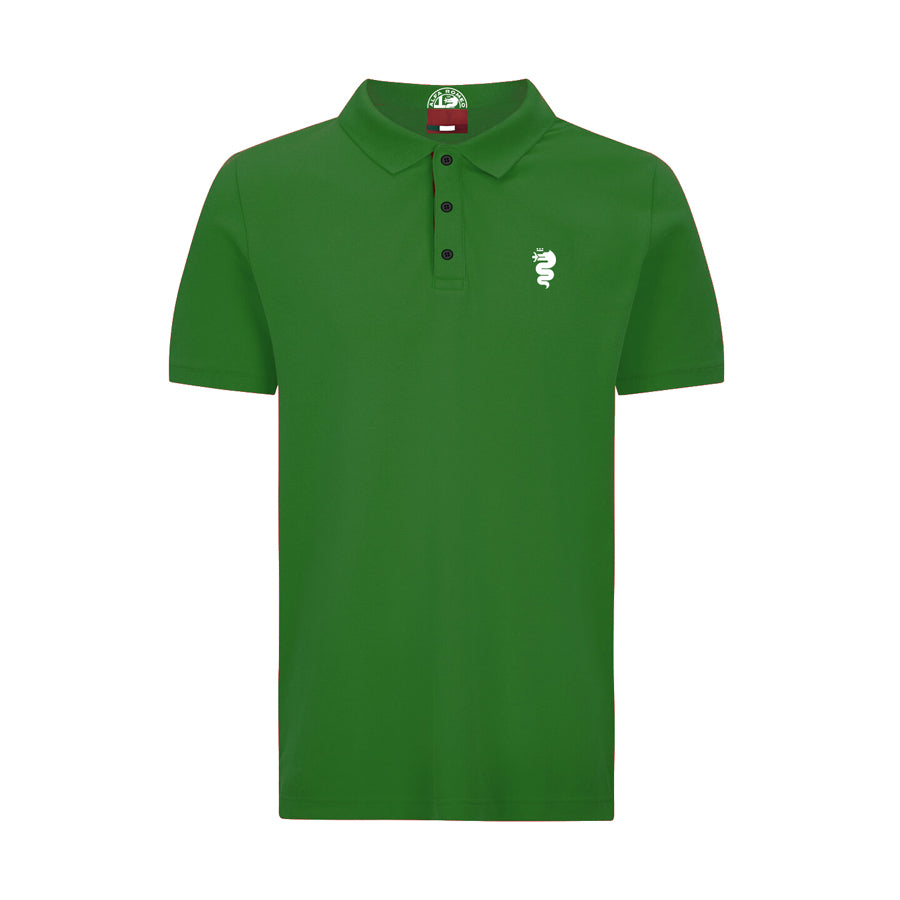 ALFA ROMEO MENS POLO GREEN