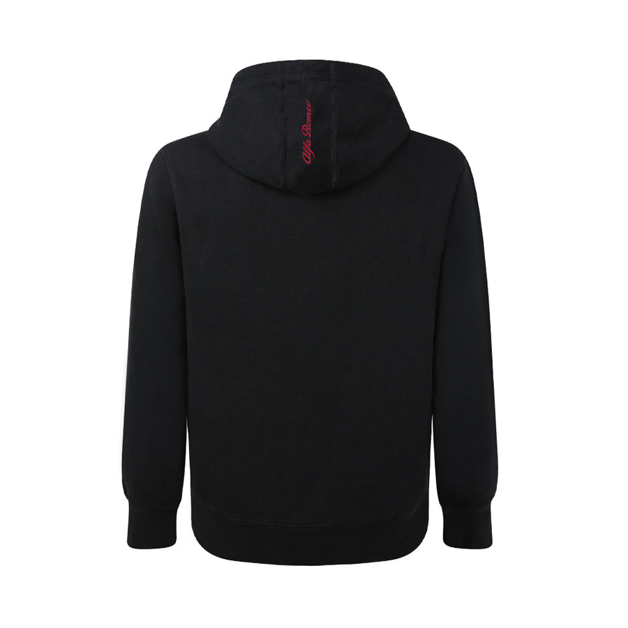 ALFA ROMEO MENS HOODIE BLACK