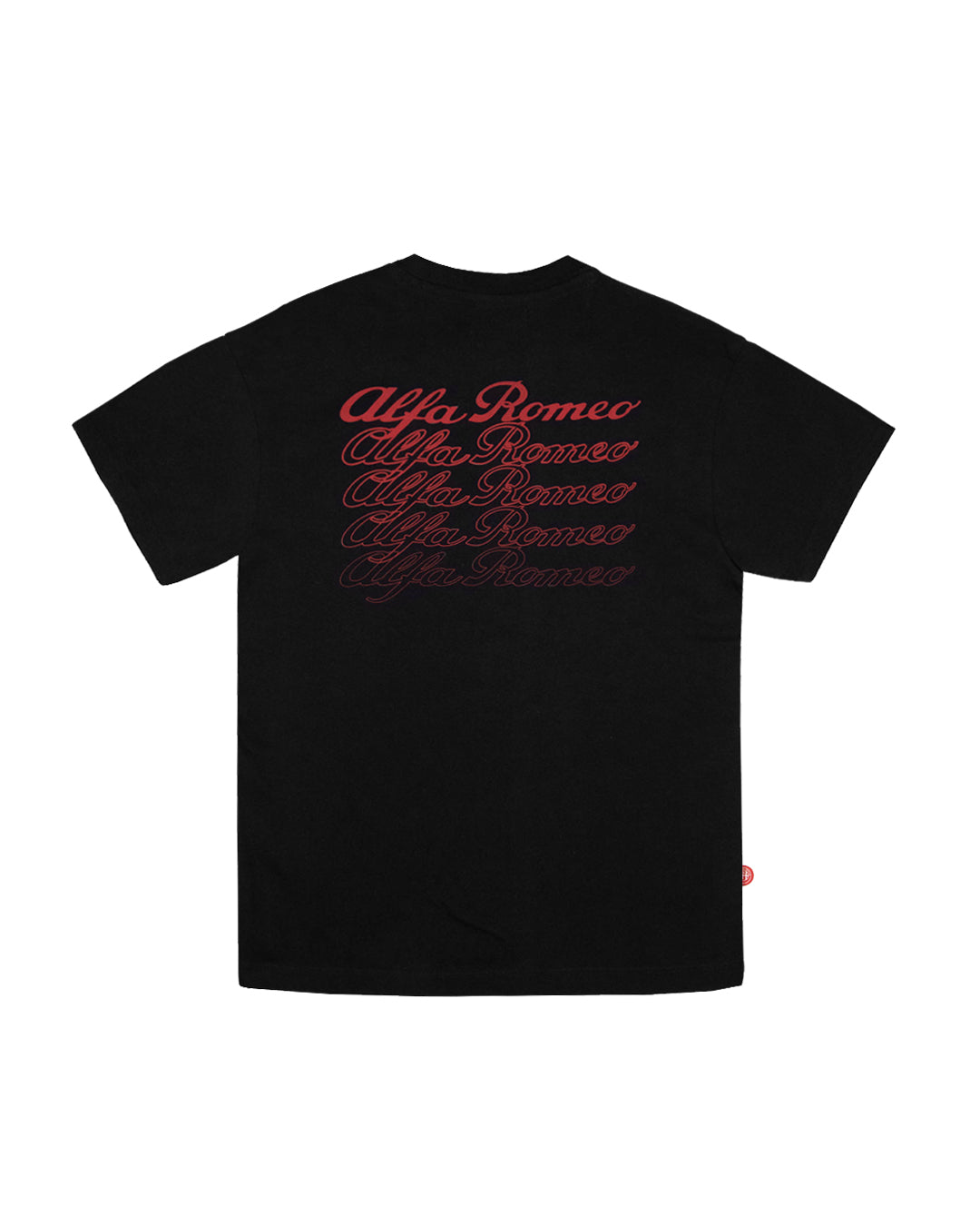 ALFA ROMEO MENS T-SHIRT DNA BLACK