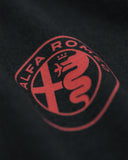 ALFA ROMEO MENS T-SHIRT DNA BLACK