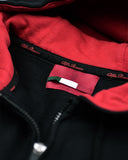 ALFA ROMEO DNA FULL ZIP HOOD BLACK