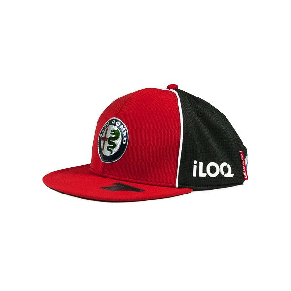 ALFA ROMEO DRIVER CAP - KIMI RÄIKKÖNEN - FLAT BRIM