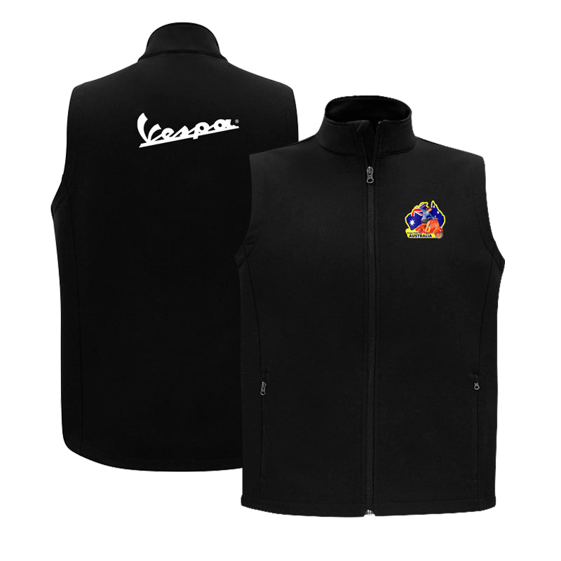 VESPA GIRL - MENS SOFTSHELL VEST