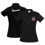 VESPA GIRL - WOMENS POLO SHIRT