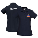 VESPA GIRL - WOMENS POLO SHIRT