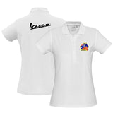 VESPA GIRL - WOMENS POLO SHIRT