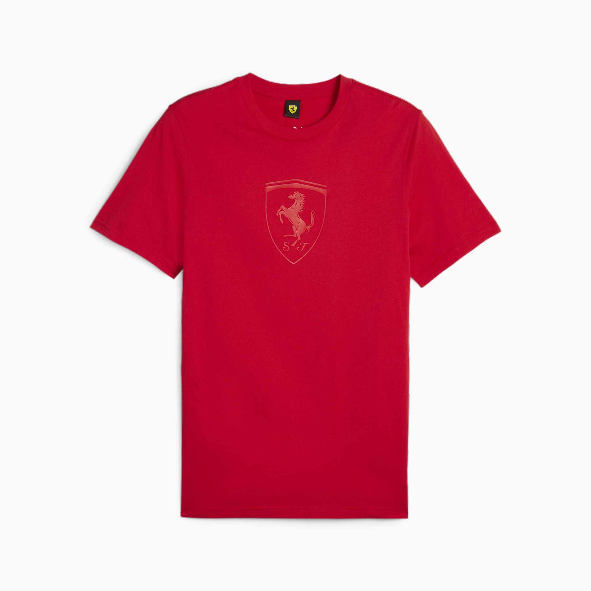 Ferrari Race Big Shield Tonal Rosso Corsa