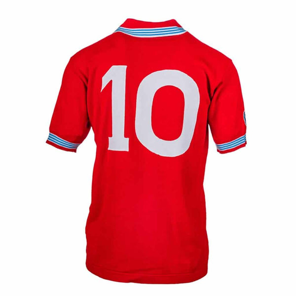 1987-88 NAPOLI 10 MARADONA - RED JERSEY - NR (LIMITED EDITION