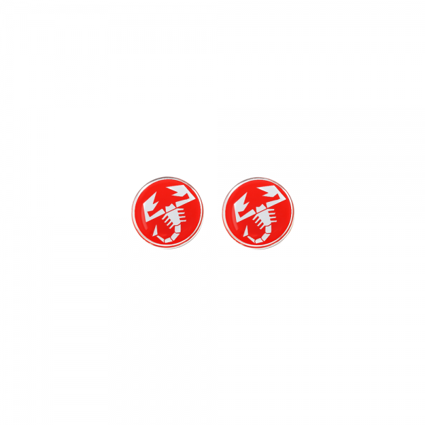 Abarth Adesivi 3D SCORPIONE diam 12mm