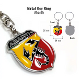 ABARTH METAL KEY RING