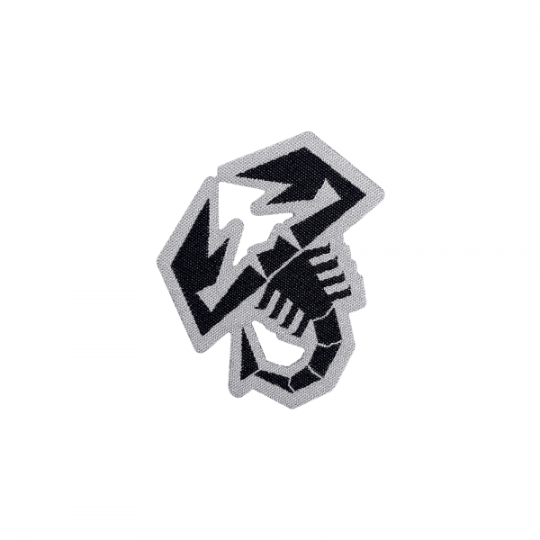 ABARTH STICKER PATCH SCORPIONE MD 45X50