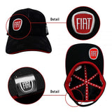 FIAT CAP NERO VISIERA CURVA