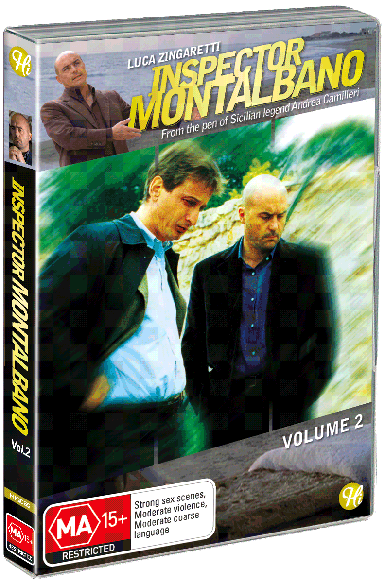 INSPECTOR MONTALBANO VOL 2 - 3dvd Luca Zingaretti