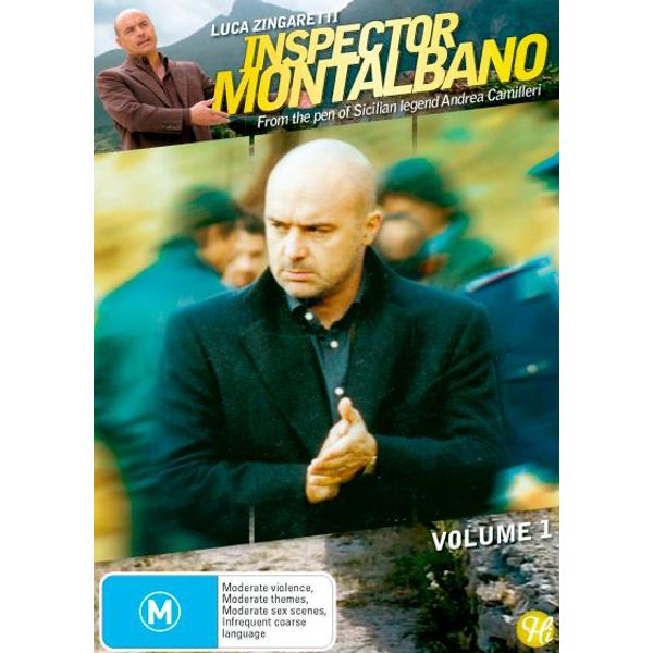 INSPECTOR MONTALBANO VOL 1 - 3 dvd Luca Zingaretti