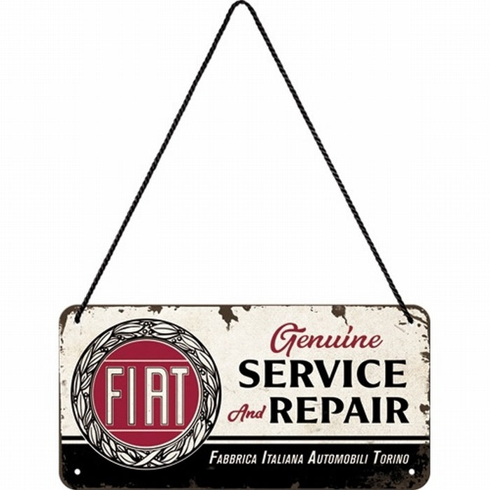 Hanging Sign: Fiat Service & Repair