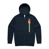 Sicilia Tricolore Zip Hoody