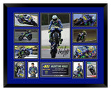 VALENTINO ROSSI MOVISTAR MOTOGP 2018 SIGNED LIMITED EDITION FRAME (FREE DELIVERY AUS-WIDE)