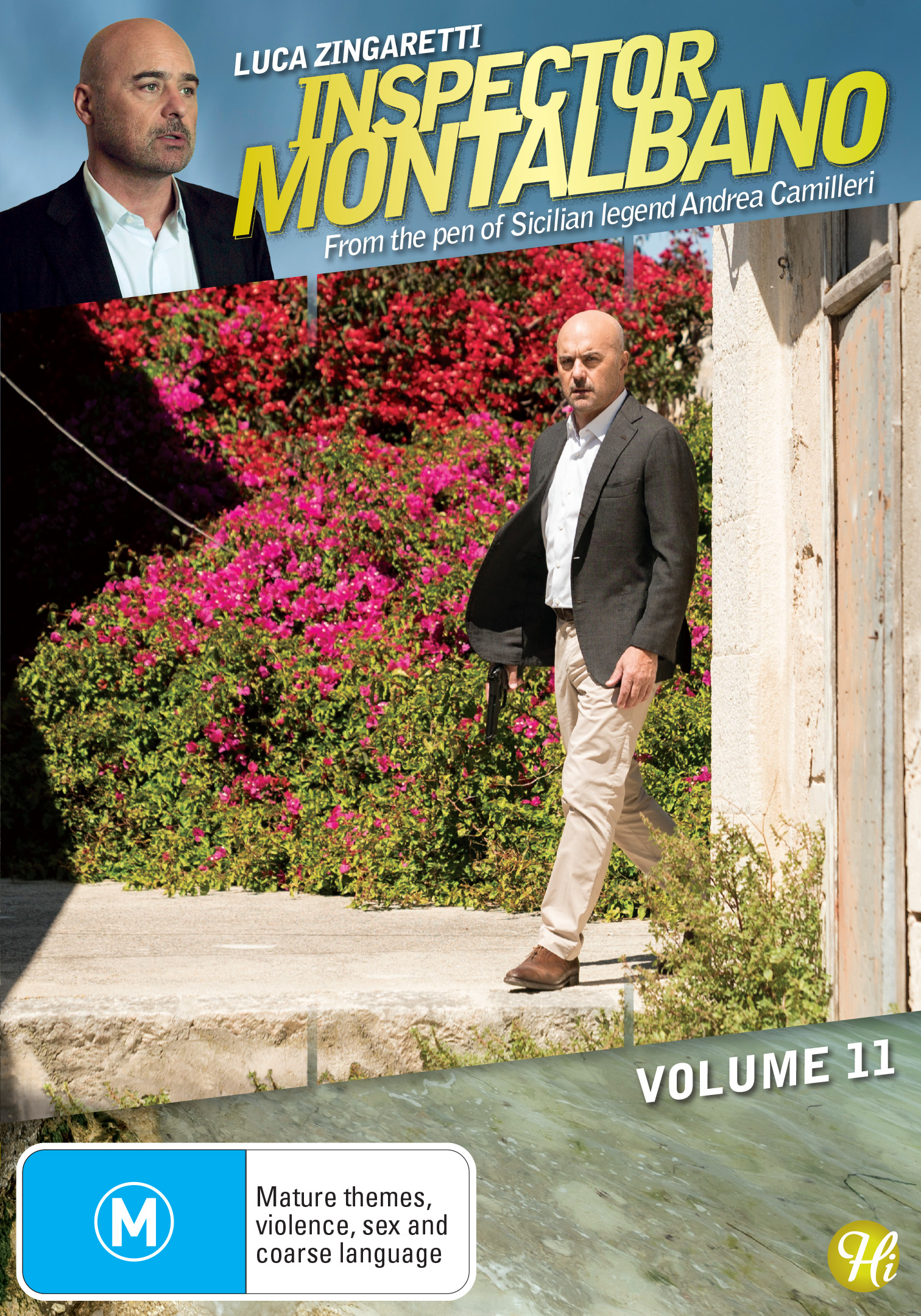 INSPECTOR MONTALBANO VOLUME 11 - 2 DVD Luca Zingaretti