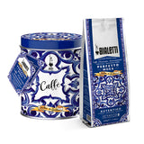 BIALETTI MOKA Dolce & Gabbana D&G Perf Moka AUTENTICO+TIN 200g Blu Med