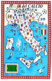 CALCIO TEA TOWEL STROFINACCIO