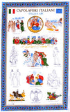 CAPOLAVORI ITALIANI TEA TOWEL STROFINACCIO