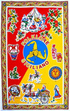 FOLKLORE SICILIANO TEA TOWEL STROFINACCIO