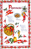 PEPERONCINO TEA TOWEL STROFINACCIO