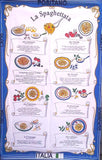 SPAGHETTATA BLU ITA N TEA TOWEL STROFINACCIO