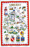 ABRUZZO TEA TOWEL STROFINACCIO