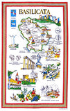 BASILICATA TEA TOWEL STROFINACCIO