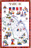 MARCHE TEA TOWEL STROFINACCIO