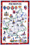 PIEMONTE TEA TOWEL STROFINACCIO