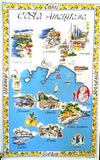 COSTA AMALFITANA TEA TOWEL STROFINACCIO