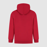 FERRARI LARGE SHIELD HOODY DARK CHERRY