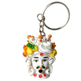 HEAD RESINA KEYRING MEN (Testa di Moro)